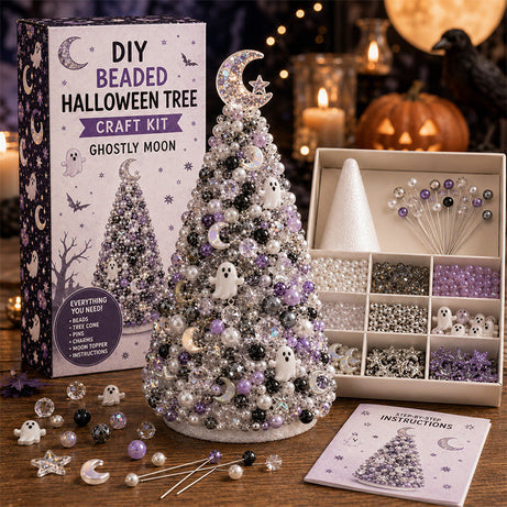 Cross-border bestseller DIY Beaded Christmas Tree Craft Kit