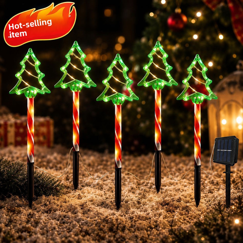 Solar Powered Christmas Decorative Outdoor Lights