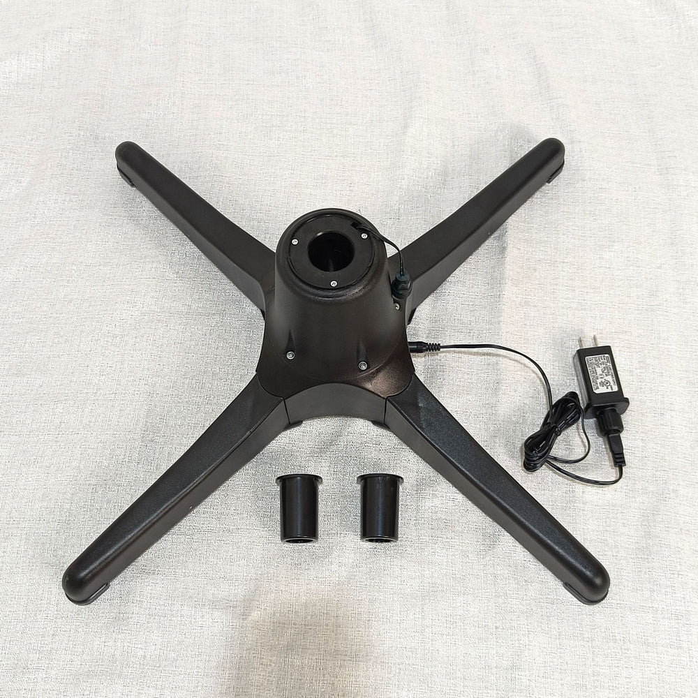 Electric Rotating Christmas Tree Stand with Adjustable Base