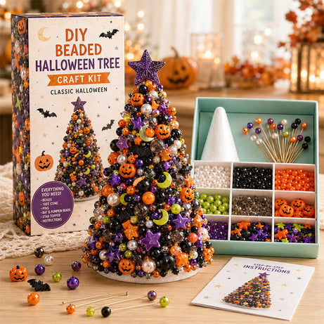 Cross-border bestseller DIY Beaded Christmas Tree Craft Kit