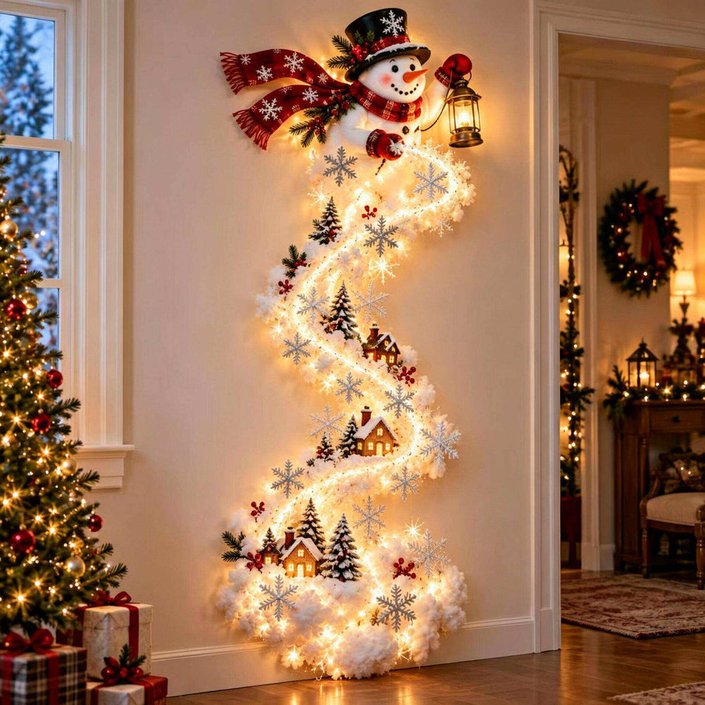 Christmas Themed LED Wall Night Light