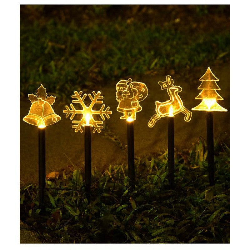 Solar Powered Christmas Decorative Outdoor Lights