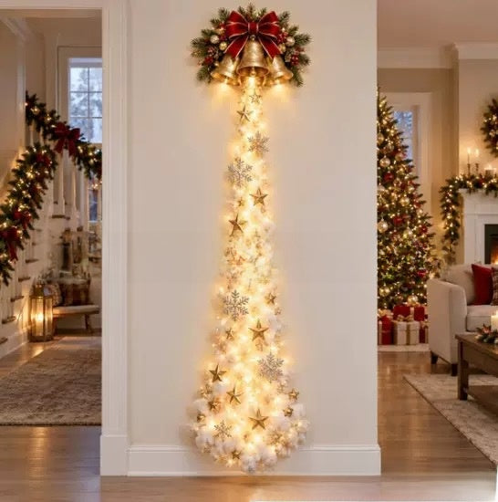 Glowing Christmas Door Hanger