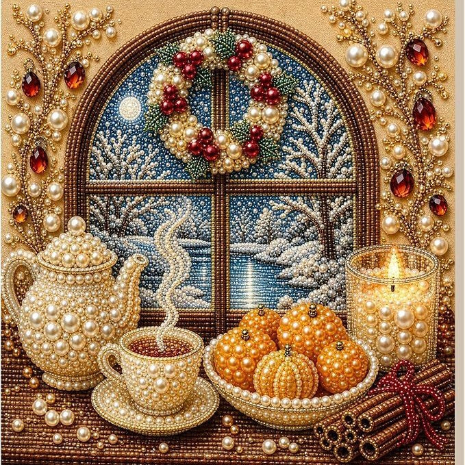 Christmas Angel & Bell Diamond Painting Kit