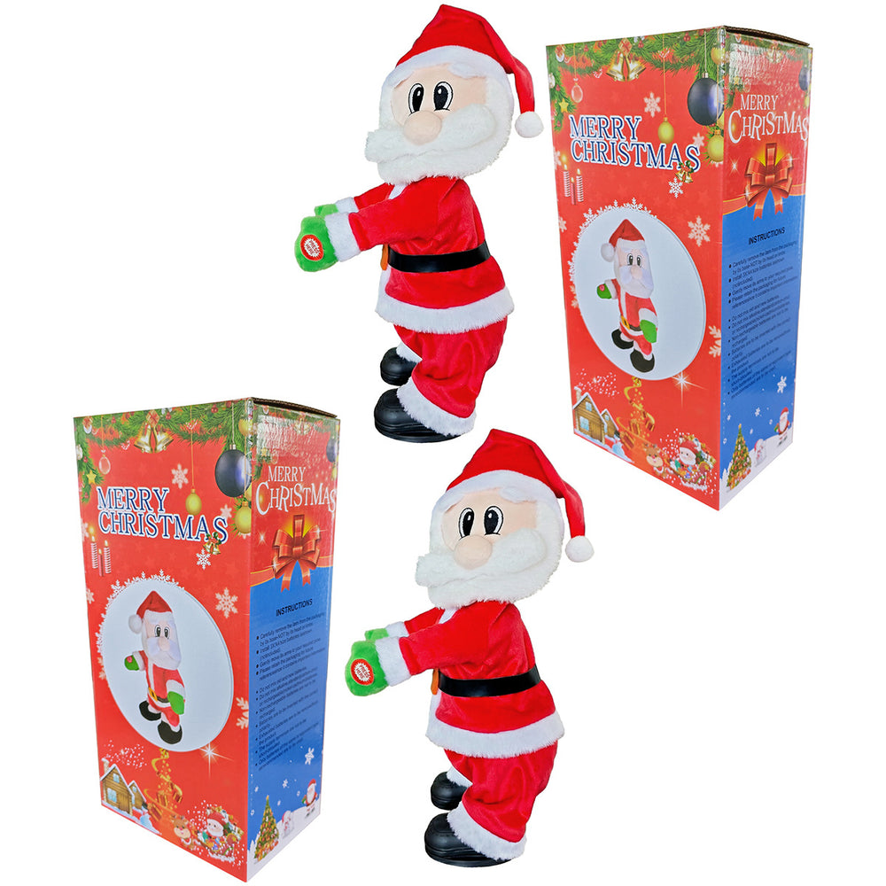 Christmas Ornaments, Electric Music, Butt-Twisting Santa Claus, Children's Christmas Electric Toys