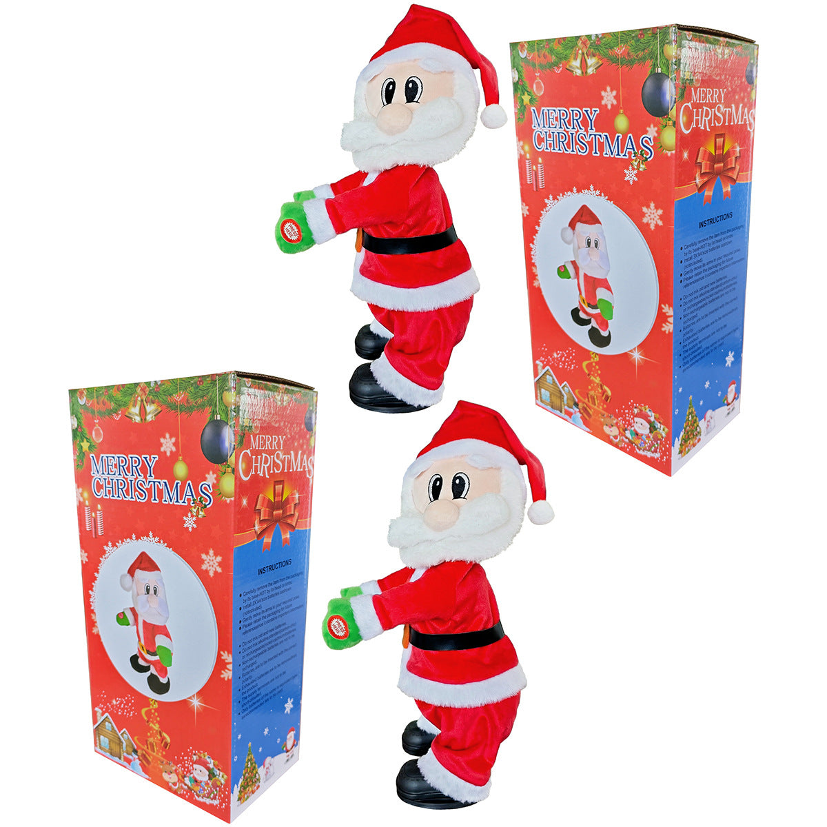 Dancing Musical Santa Claus