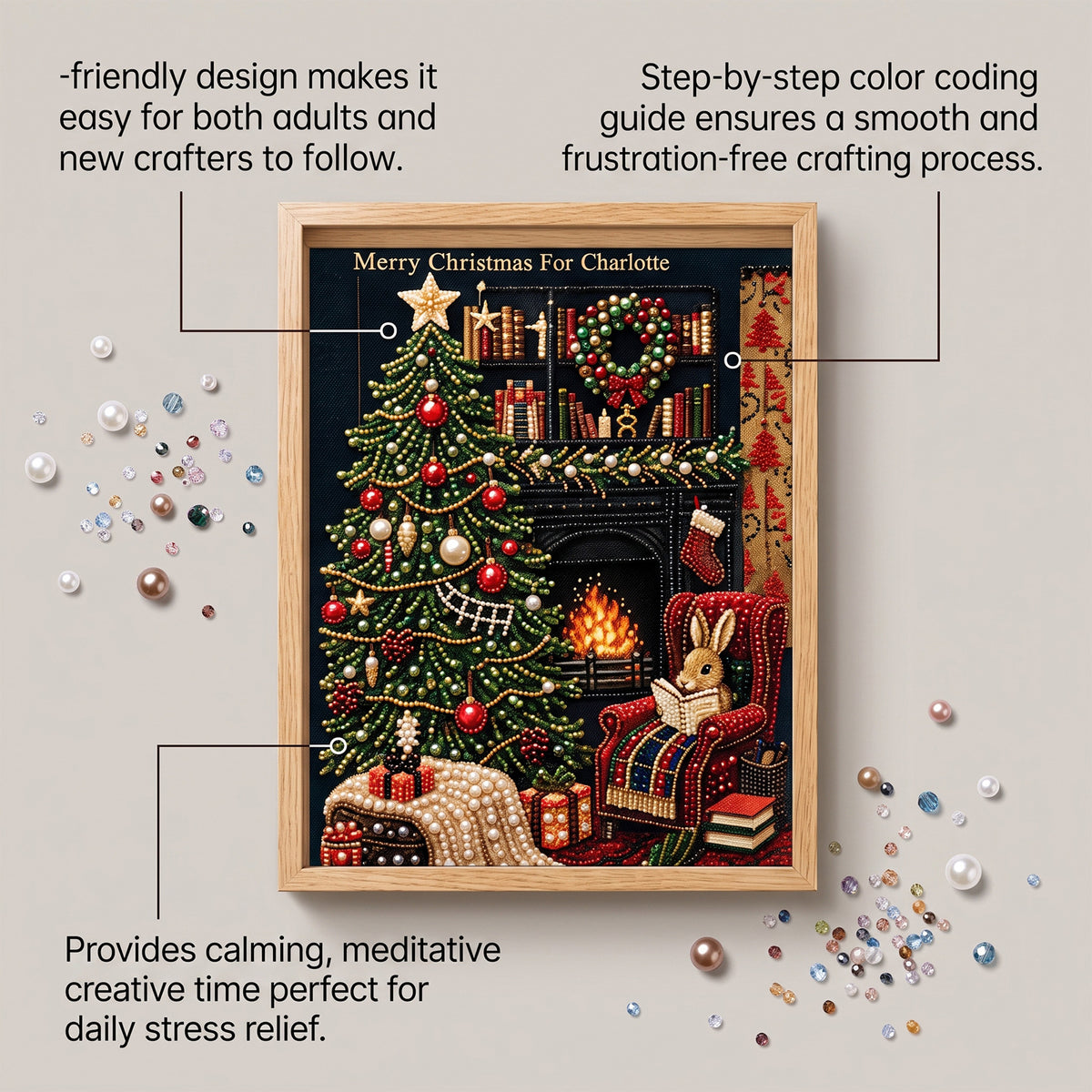 3D Christmas Diamond Painting Kit
