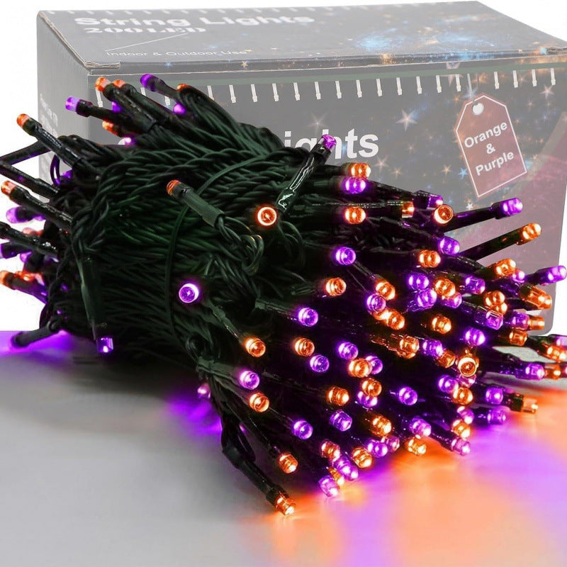 Solar Outdoor Christmas String Lights – Waterproof, 8 Lighting Modes