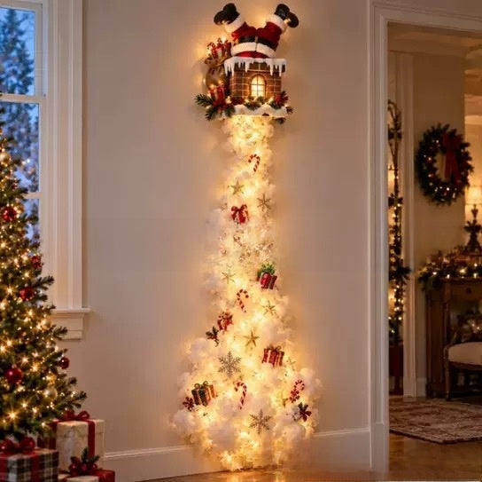 Glowing Christmas Door Hanger