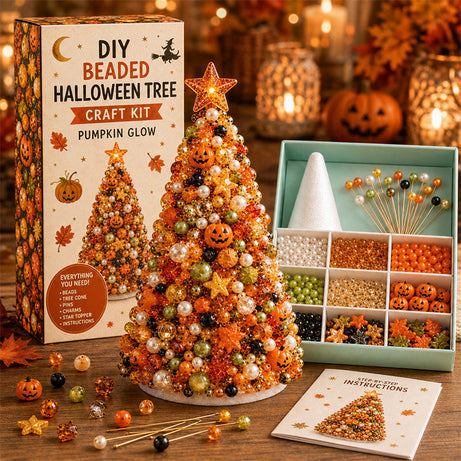 Cross-border bestseller DIY Beaded Christmas Tree Craft Kit