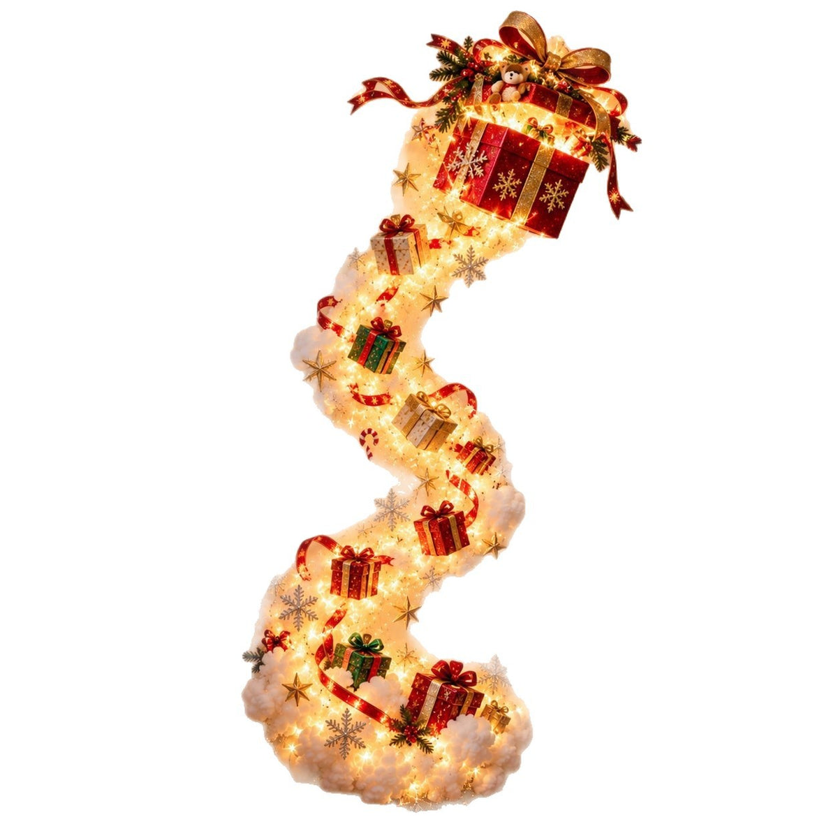 DIY Christmas Magic LED Wall Light, 60 cm