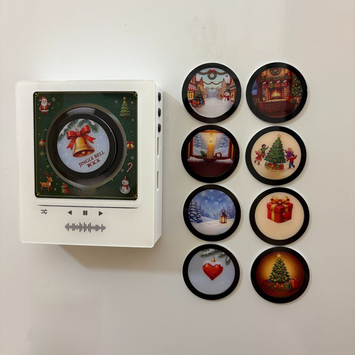 Light-Up Rotating Christmas Music Box with NFC Custom Tunes