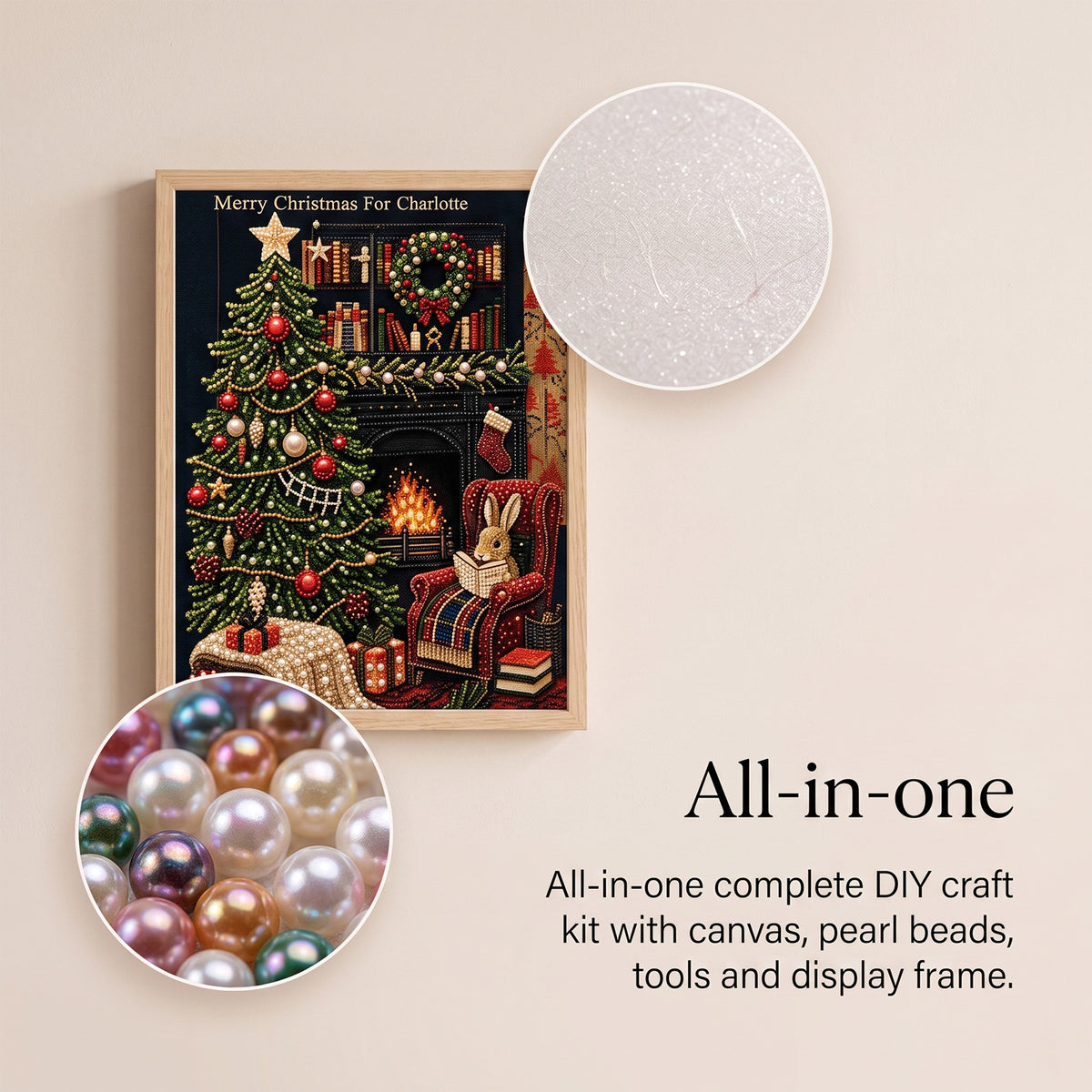 3D Christmas Diamond Painting Kit