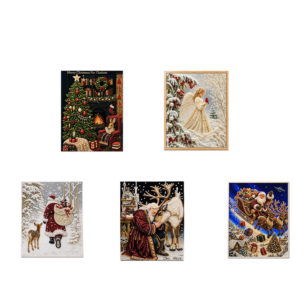 3D Christmas Diamond Painting Kit