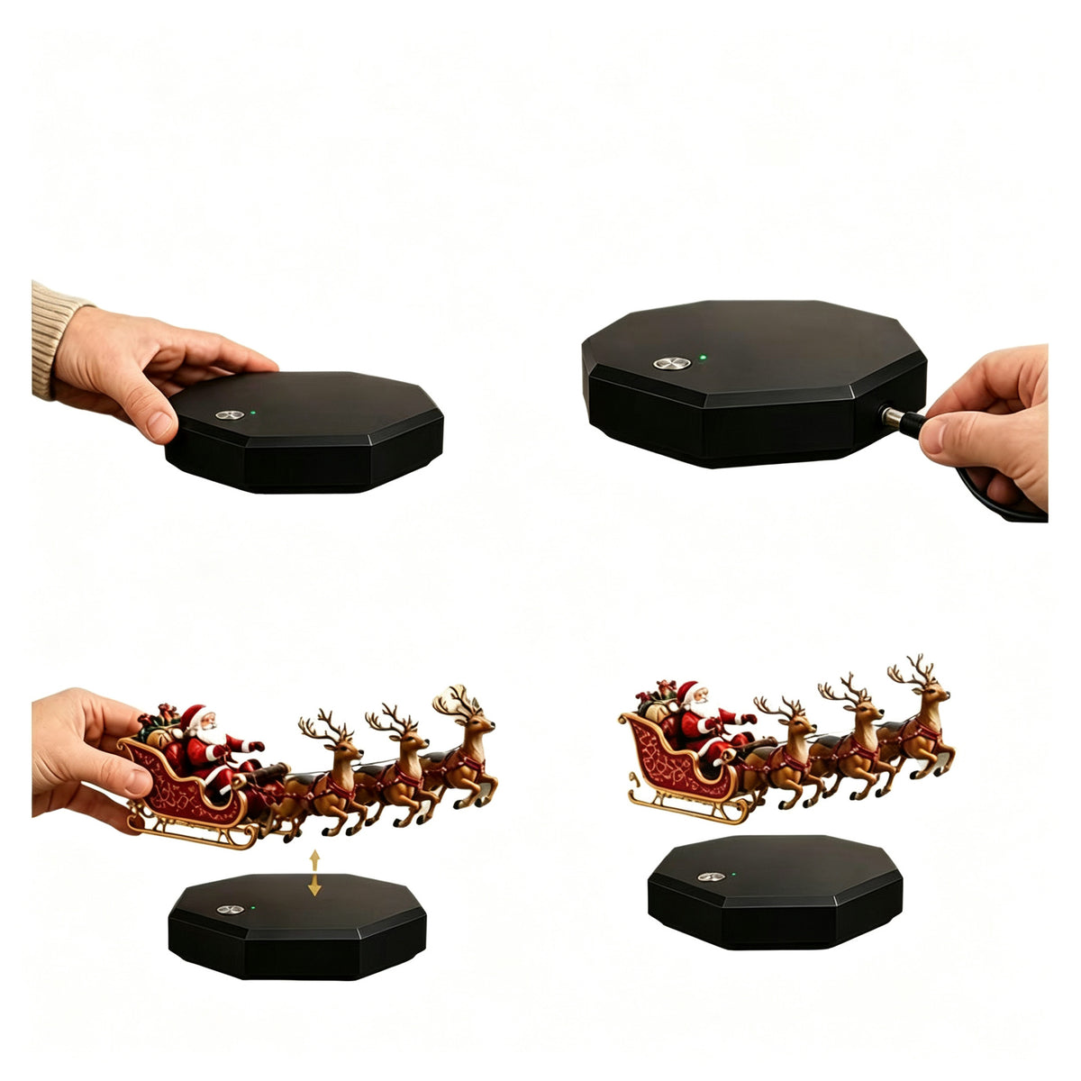 Santa's Sleigh Christmas Decoration