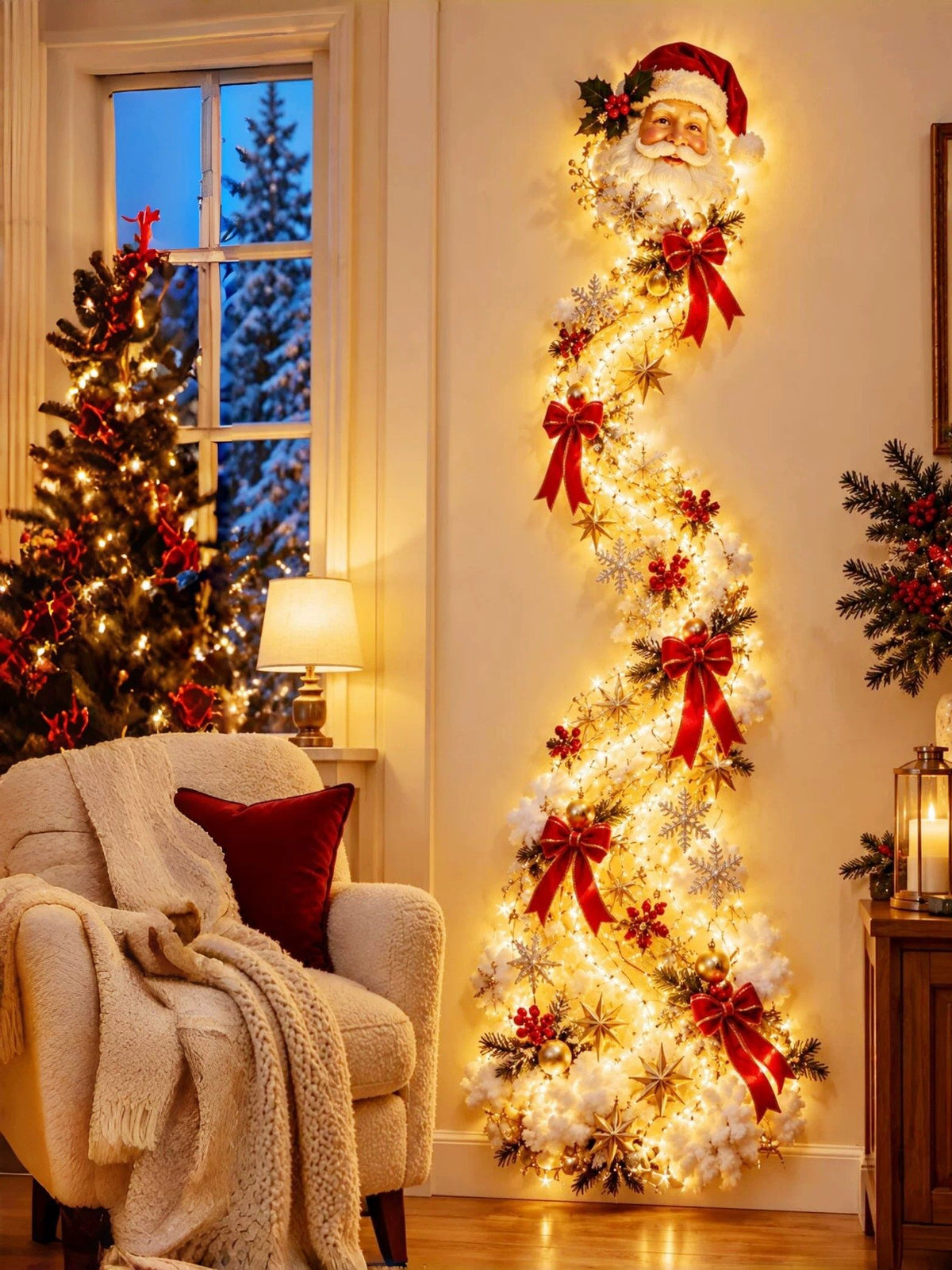Christmas LED wall night light – photo 2