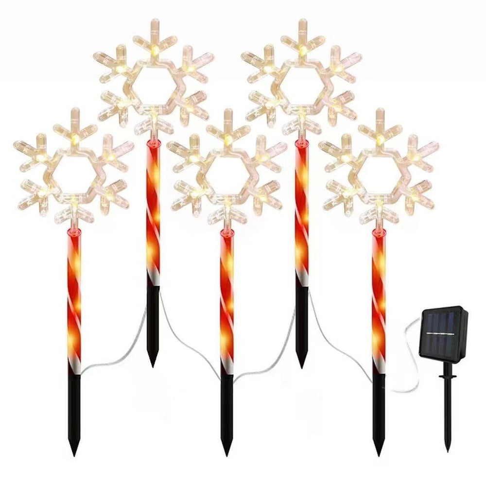 Solar Powered Christmas Decorative Outdoor Lights