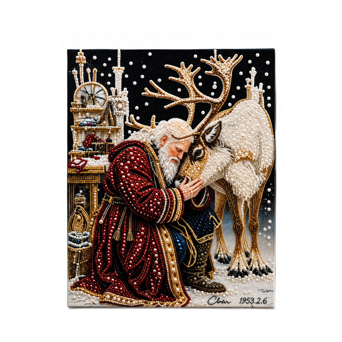 3D Christmas Diamond Painting Kit