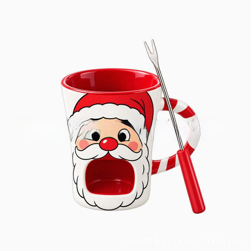 Christmas Chocolate Fondue Mug in Gift Box