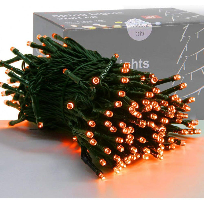 Solar Outdoor Christmas String Lights – Waterproof, 8 Lighting Modes