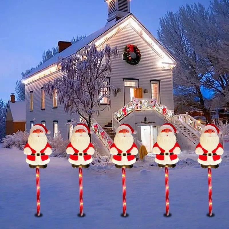 Solar Powered Christmas Decorative Outdoor Lights