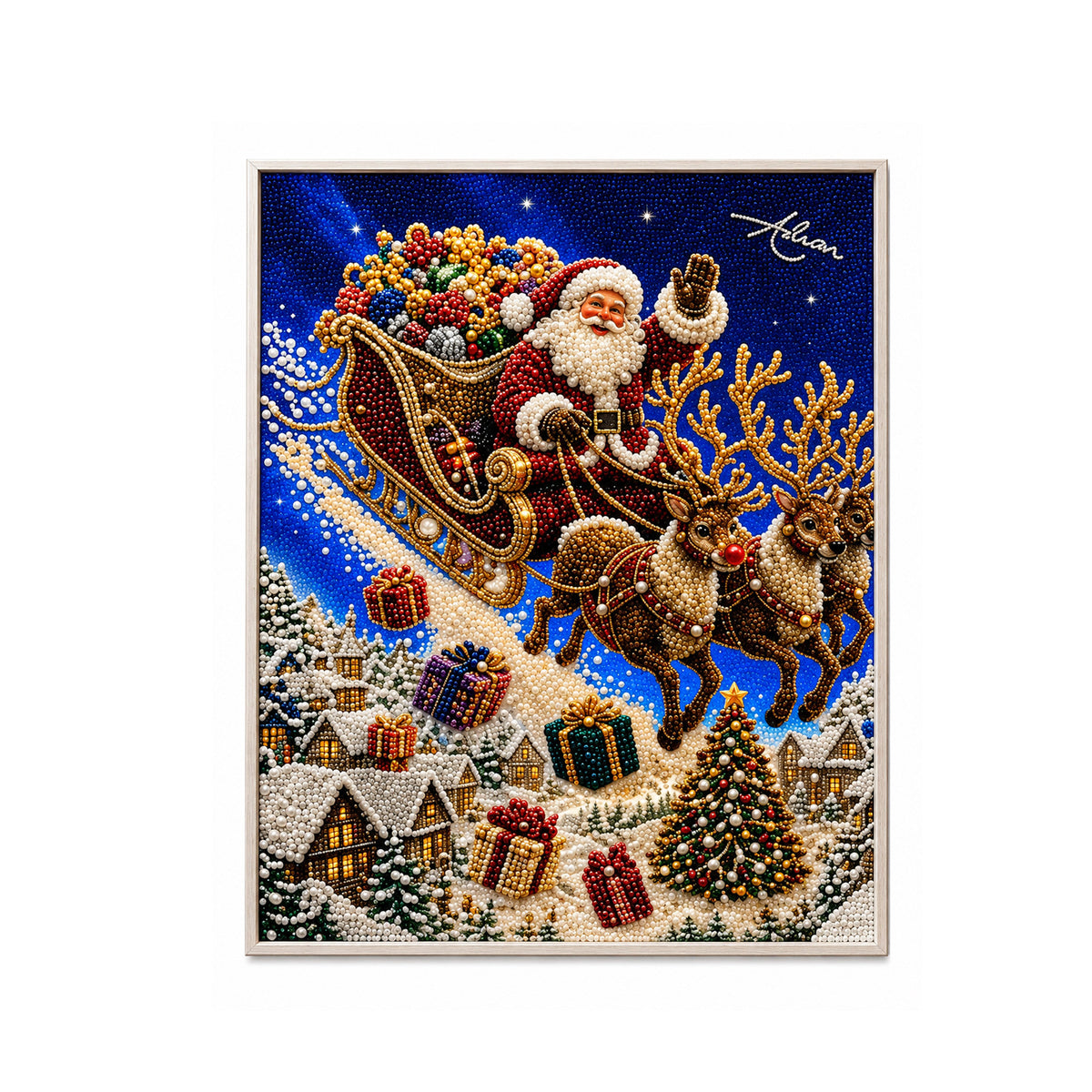 3D Christmas Diamond Painting Kit