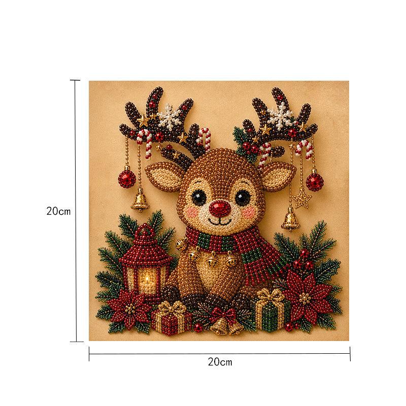 Christmas Angel & Bell Diamond Painting Kit