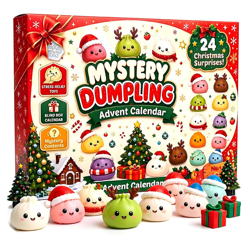 Christmas Advent Calendar Squeeze Toy Blind Box Set