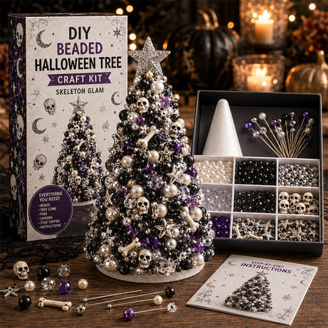 Cross-border bestseller DIY Beaded Christmas Tree Craft Kit