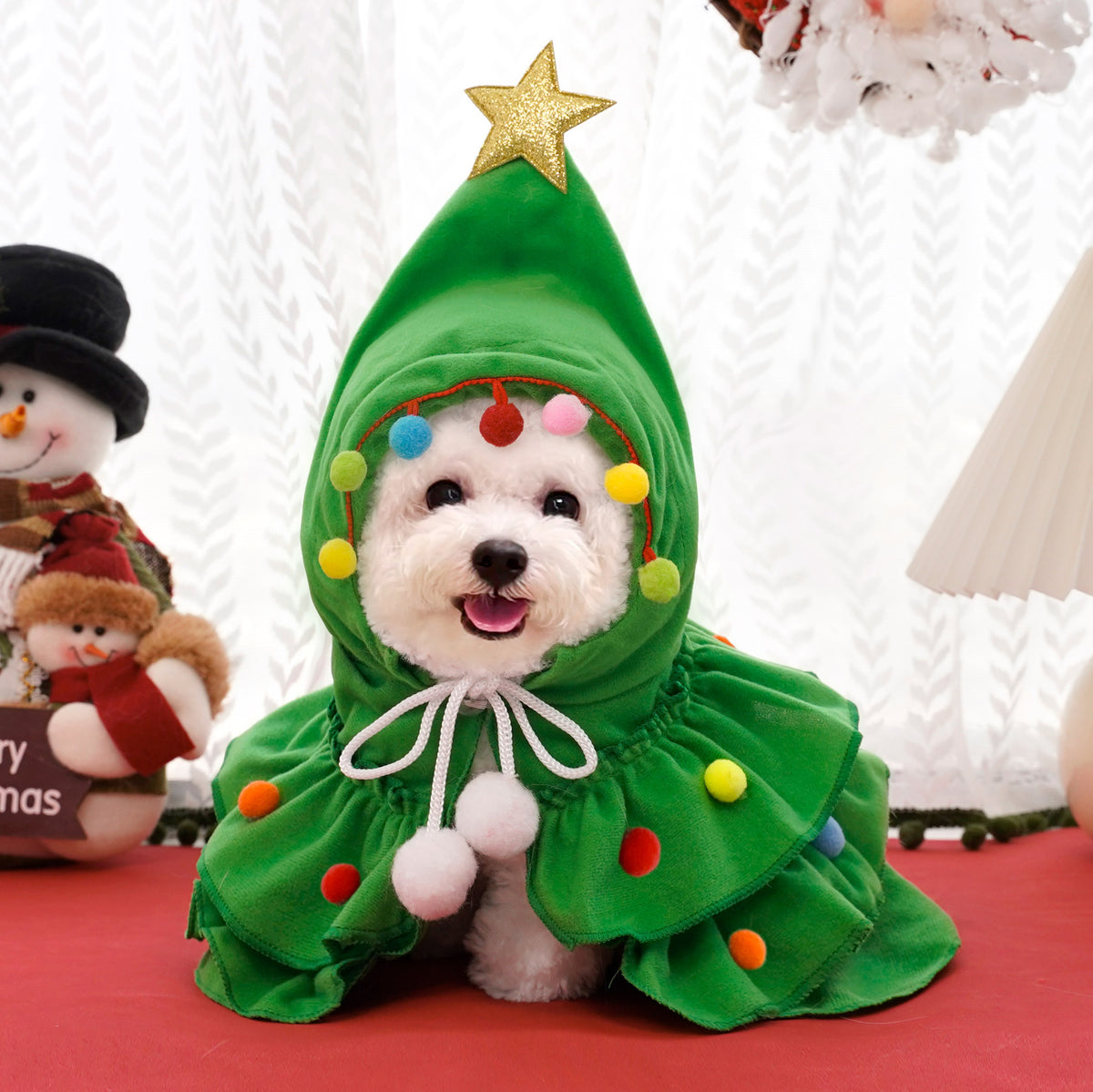 Christmas Tree Pet Cloak