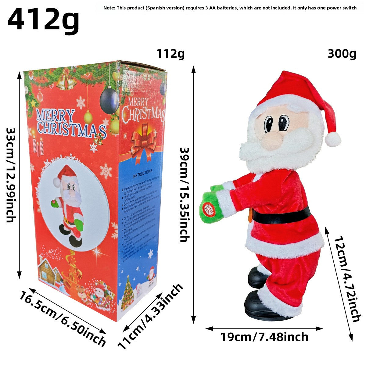 Dancing Musical Santa Claus