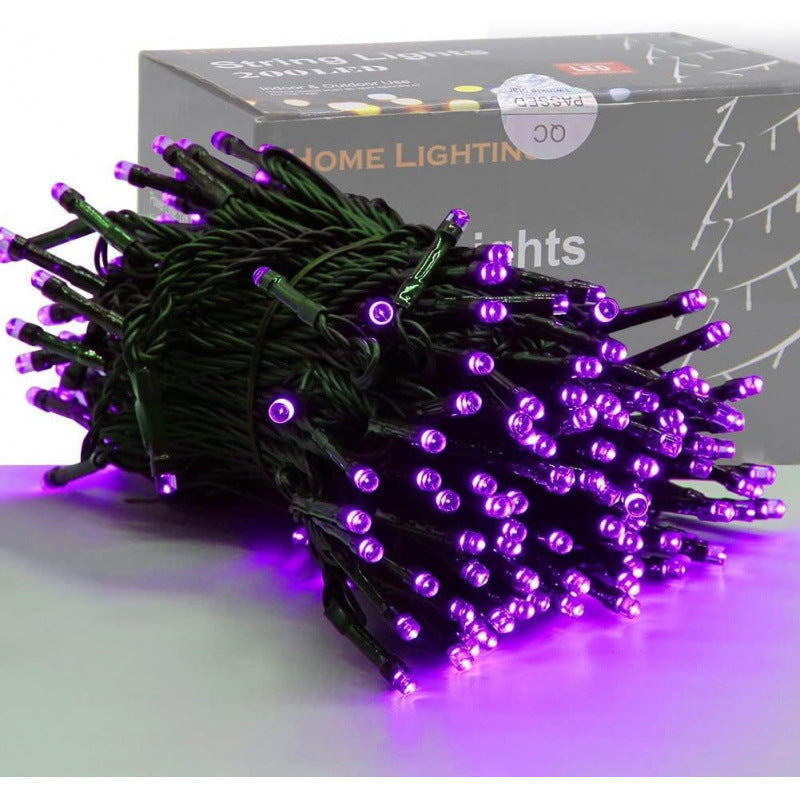 Solar Outdoor Christmas String Lights – Waterproof, 8 Lighting Modes