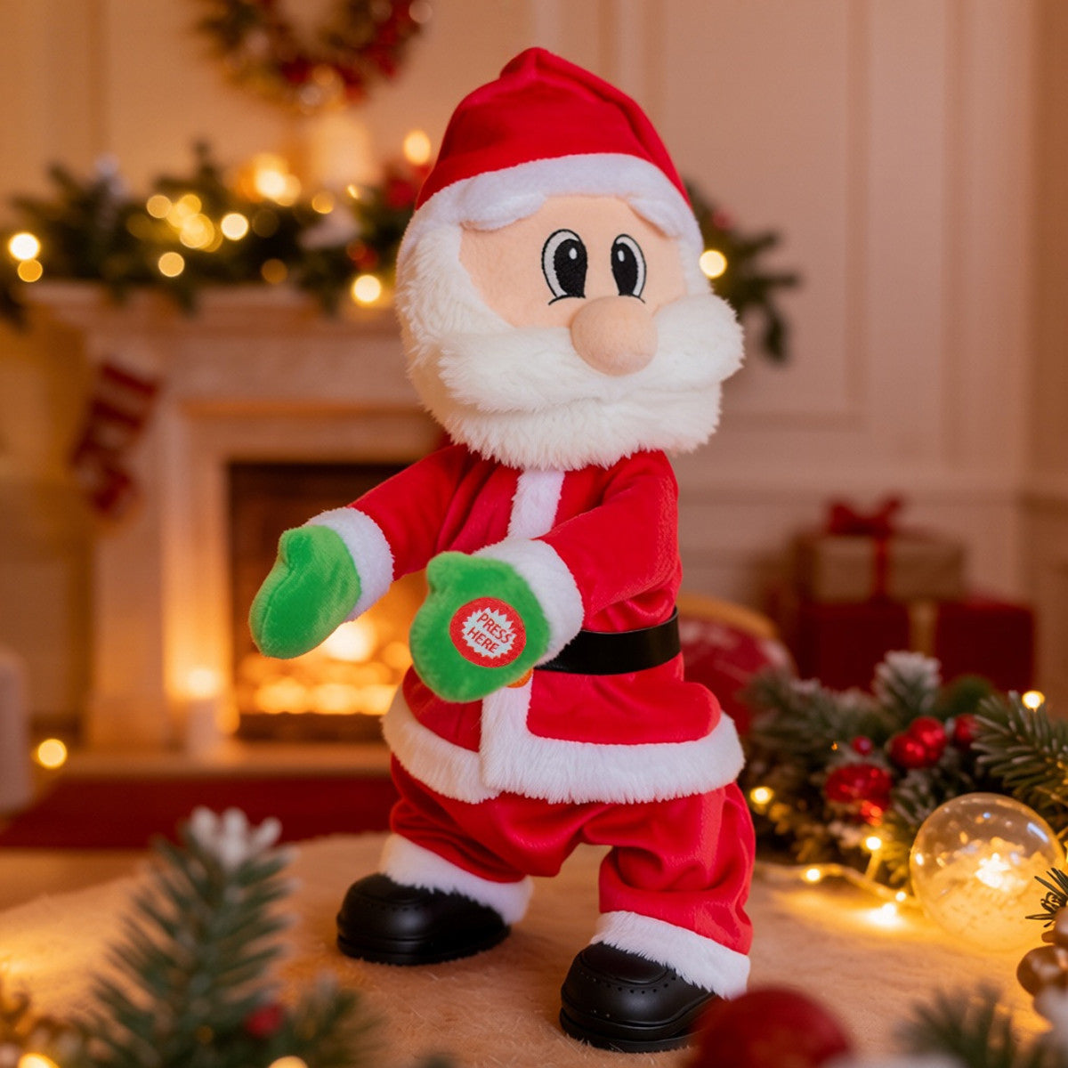 Dancing Musical Santa Claus