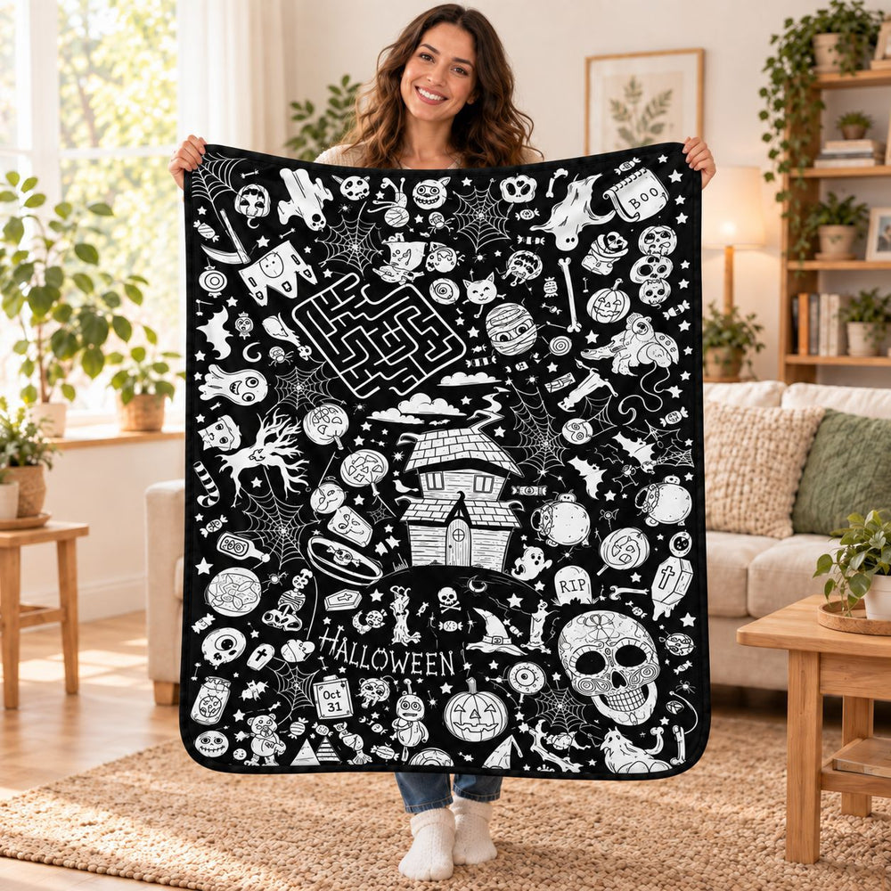 Christmas DIY Decal Blanket